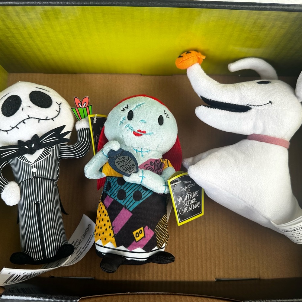Nightmare Before Christmas Plush Set Disney